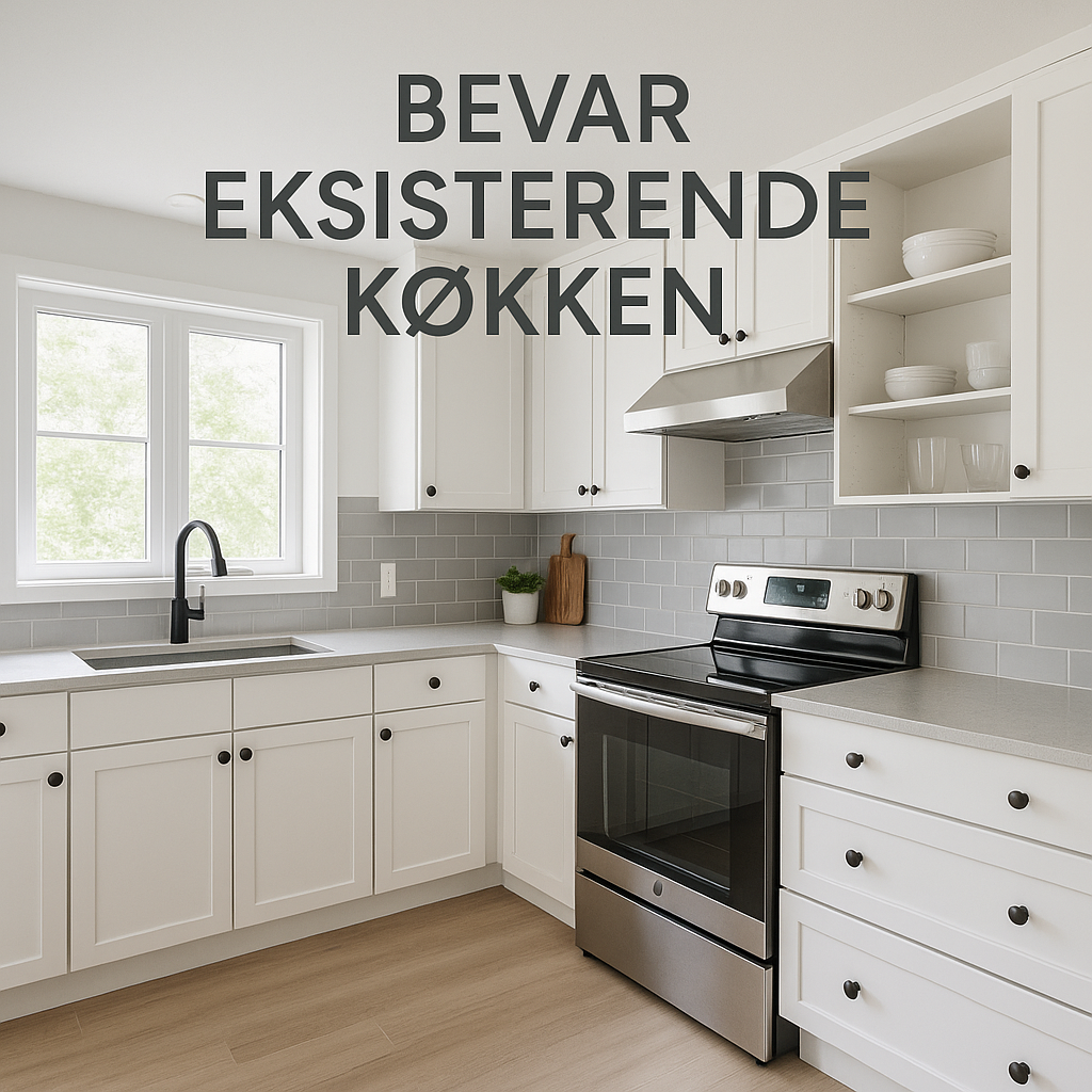 Køkken i Ringsted: opgradering frem for nyt